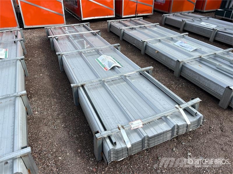  Quantity of (150)  KJ K084 Galvalume Corrugated St Verricelli, paranchi e sollevatori per materiali
