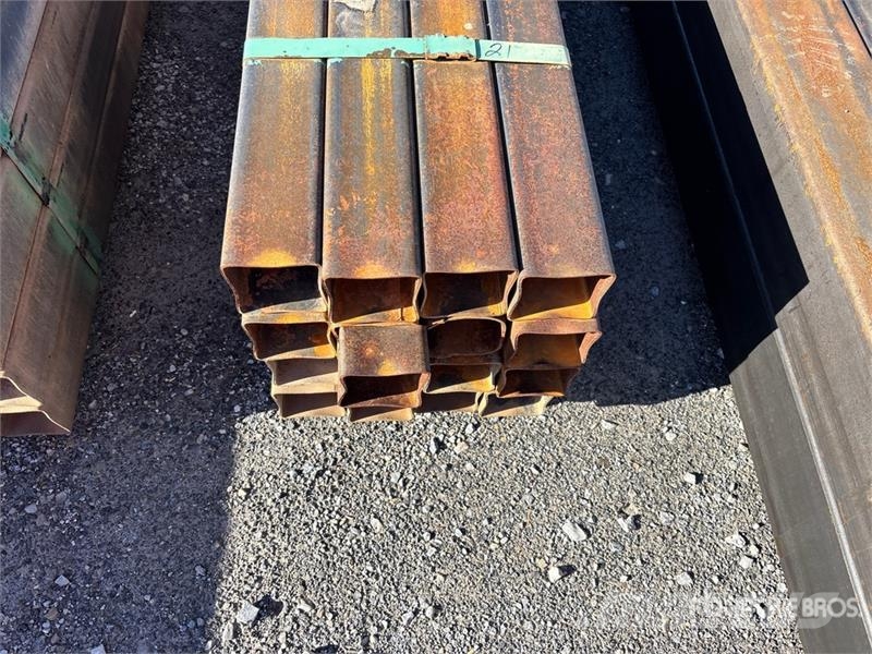  Quantity of (16) 3 5/8 sq 252 in Pipe Vintsid, telfrid ja materjaliliftid