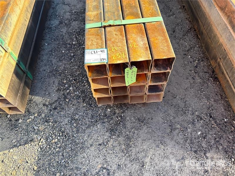 Quantity of (16) 3 5/8 sq 252 in Pipe Vintsid, telfrid ja materjaliliftid