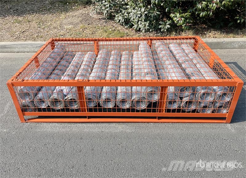 Quantity of (17) KJ K4500 100 ft x 4 ft Galvanize Zäune und Zubehör
