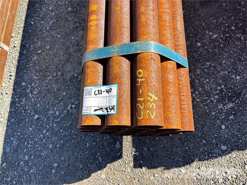  Quantity of (19) 2 7/8 od 300 in Pipe Vintsid, telfrid ja materjaliliftid