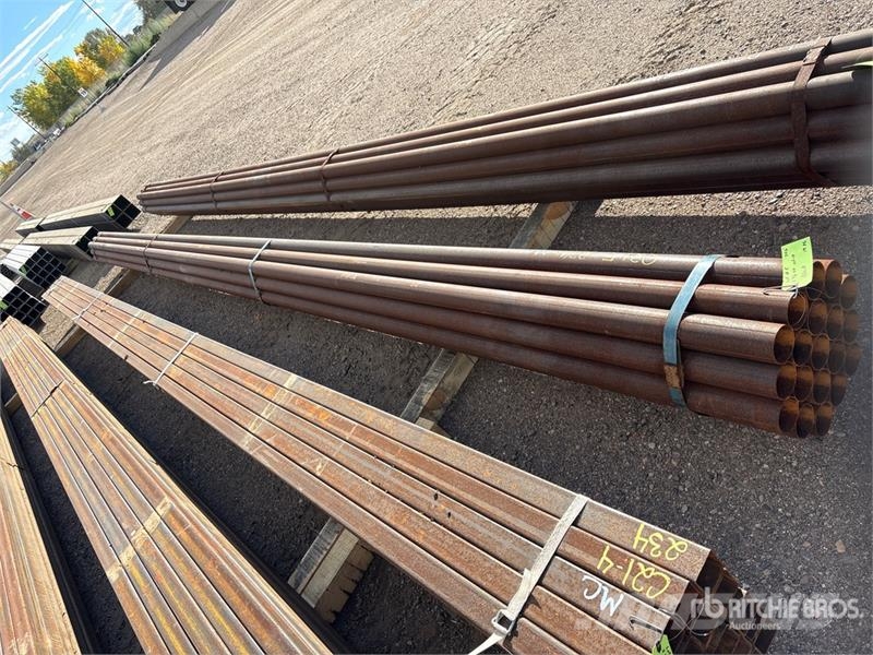 Quantity of (19) 2 7/8 OD 25 ft Steel Outros componentes