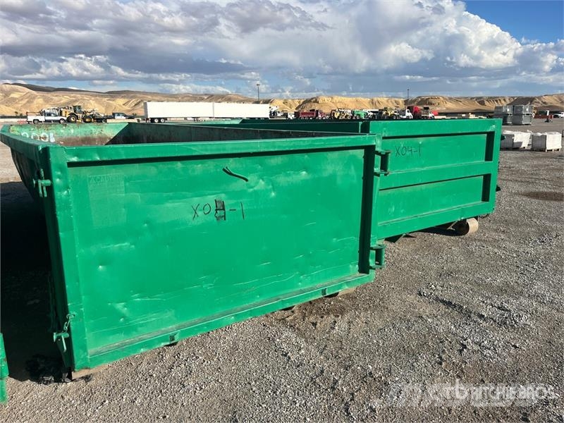 Quantity of (2) 20 ft 20 yard Roll-Off Container Īpaši konteineri