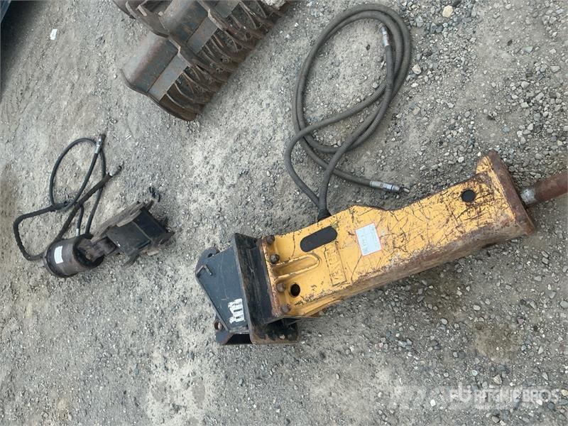  Quantity of (2) ABTI 27D Rock Breaker Other components