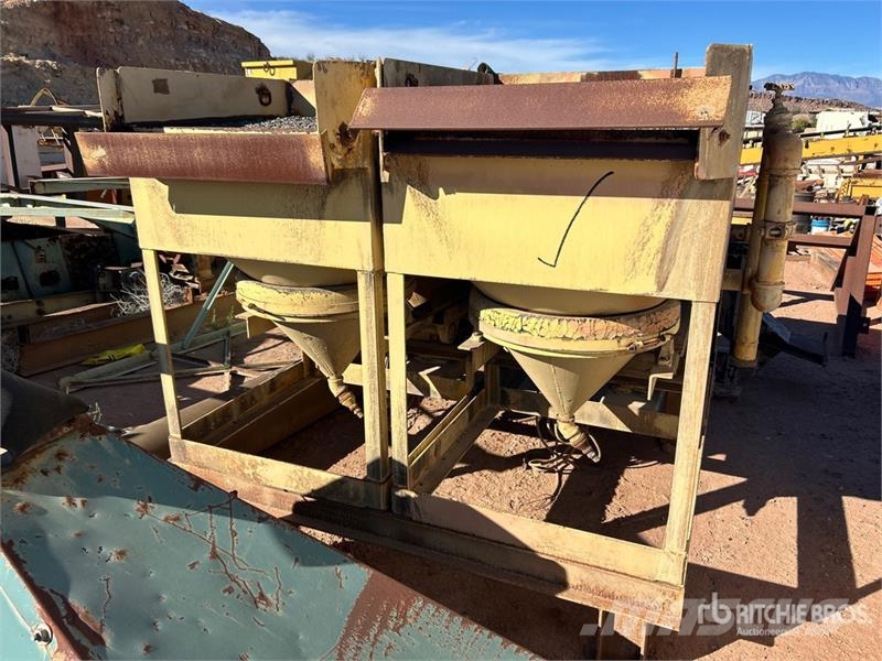  Quantity of (2) Electric Jigg Separator 加工設備