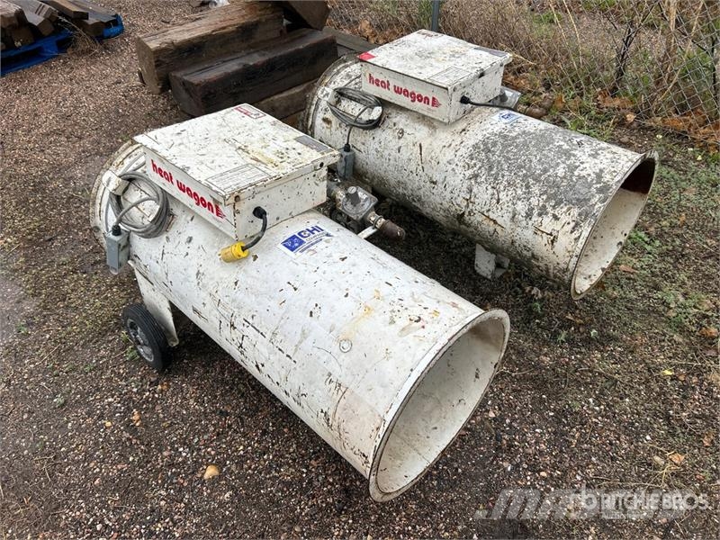 Quantity of (2) Heat Wagon 750000 BTU Space Heater Echipamente incalzire si dezghetare