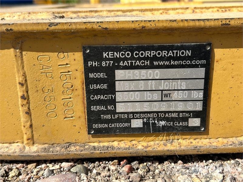  Quantity of (2) Kenco PH3500 Self-Leveling Pipe Ho Bouw - Overige