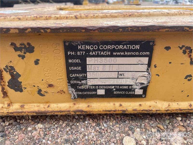  Quantity of (2) Kenco PH3500 Self-Leveling Pipe Ho Ostalo za građevinarstvo