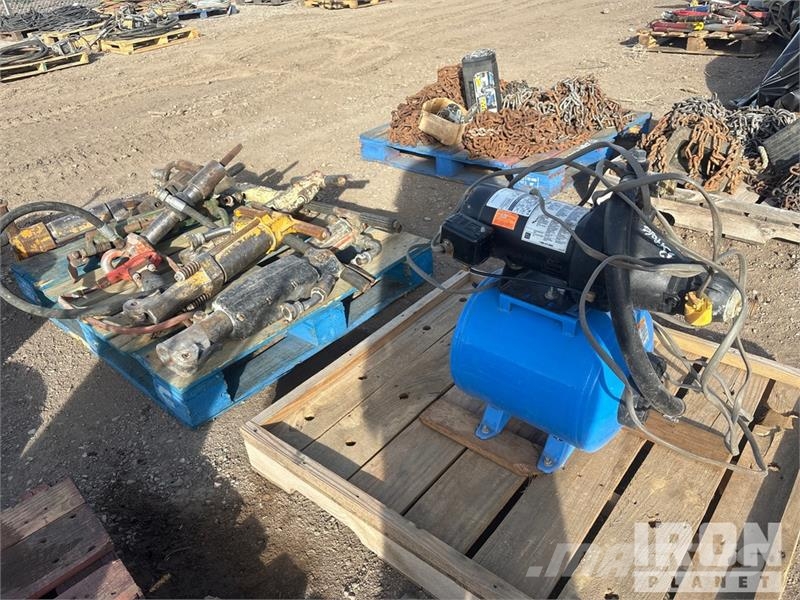 Quantity of (2) Pallets of Pneumatic jackhammers, Outros componentes