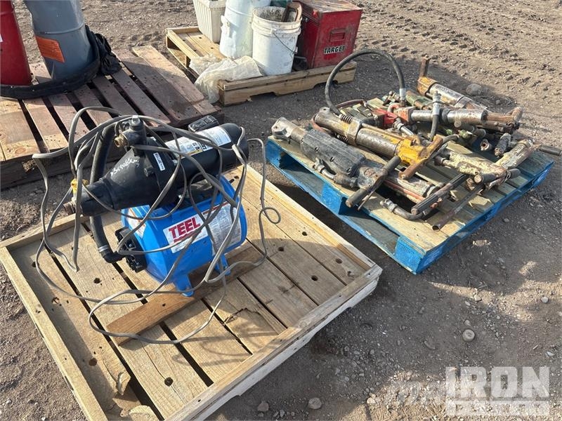 Quantity of (2) Pallets of Pneumatic jackhammers, Outros componentes
