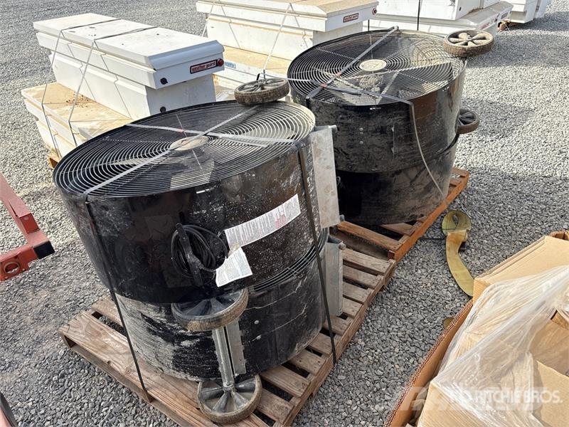 Quantity of (2) Pallets of Intertek MHD-36D-C Fan Andet tilbehør