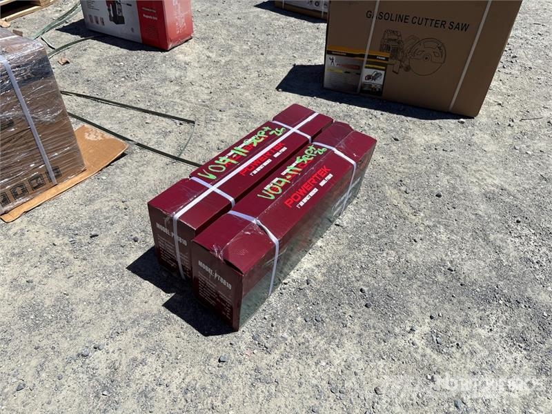 Quantity of (2) Powertek PT8810 Pneumatic 1 in Im Outros componentes