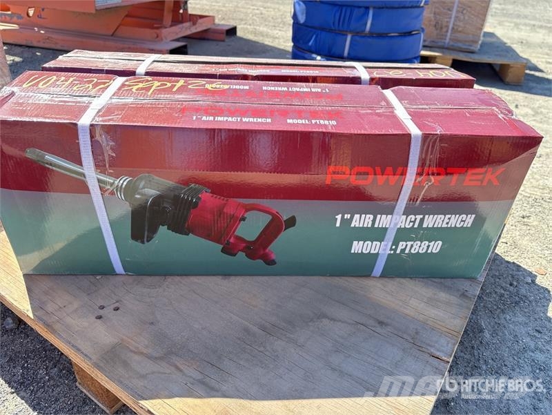  Quantity of (2) Powertek PT8810 Pneumatic Impact W Otros componentes