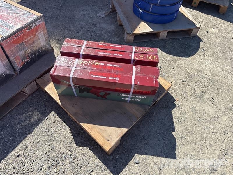  Quantity of (2) Powertek PT8810 Pneumatic Impact W Otros componentes