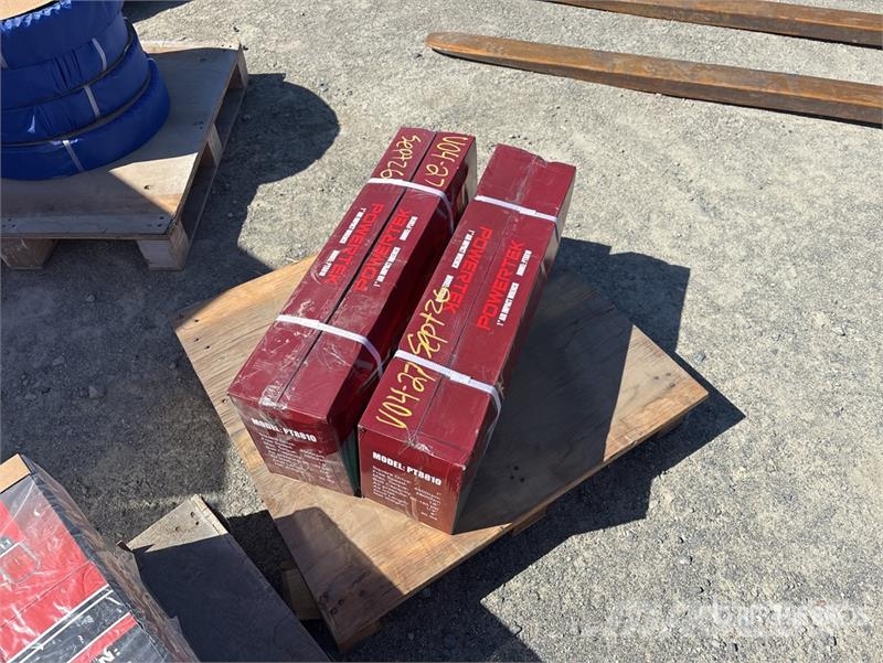  Quantity of (2) Powertek PT8810 Pneumatic Impact W Otros componentes