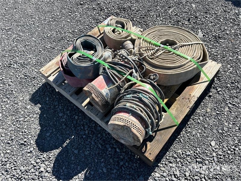  Quantity of (2) Pumps and (4) Hoses Bombas de água