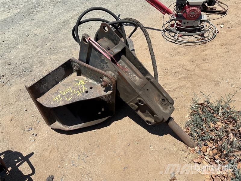 Quantity of (2) Skid Steer Breaker Hydraulik / Trykluft hammere