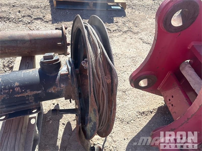 Quantity of (2) Tagline reels Crane parts and equipment