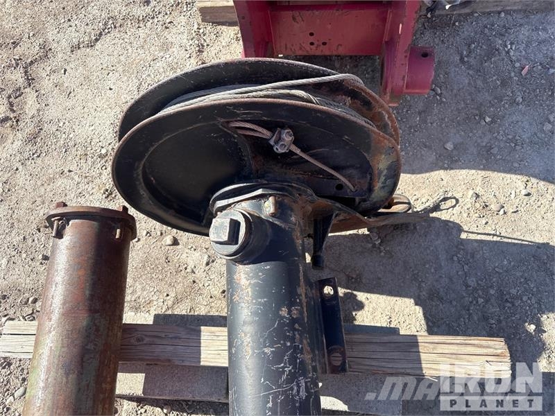 Quantity of (2) Tagline reels Crane parts and equipment