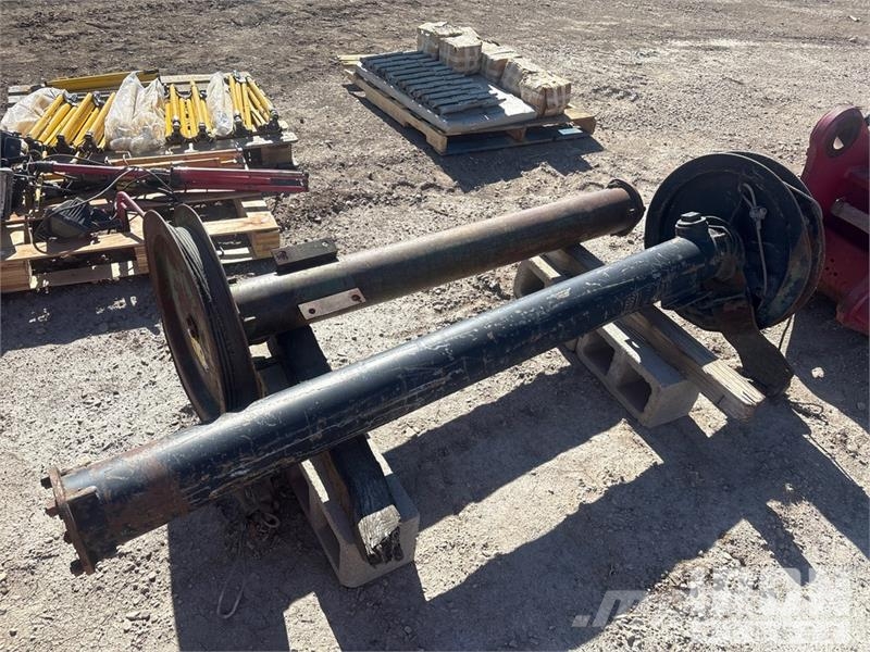 Quantity of (2) Tagline reels Crane parts and equipment