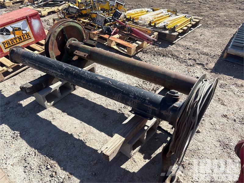 Quantity of (2) Tagline reels Crane parts and equipment