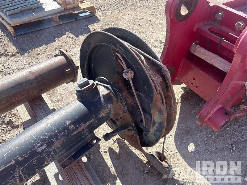 Quantity of (2) Tagline reels Crane parts and equipment