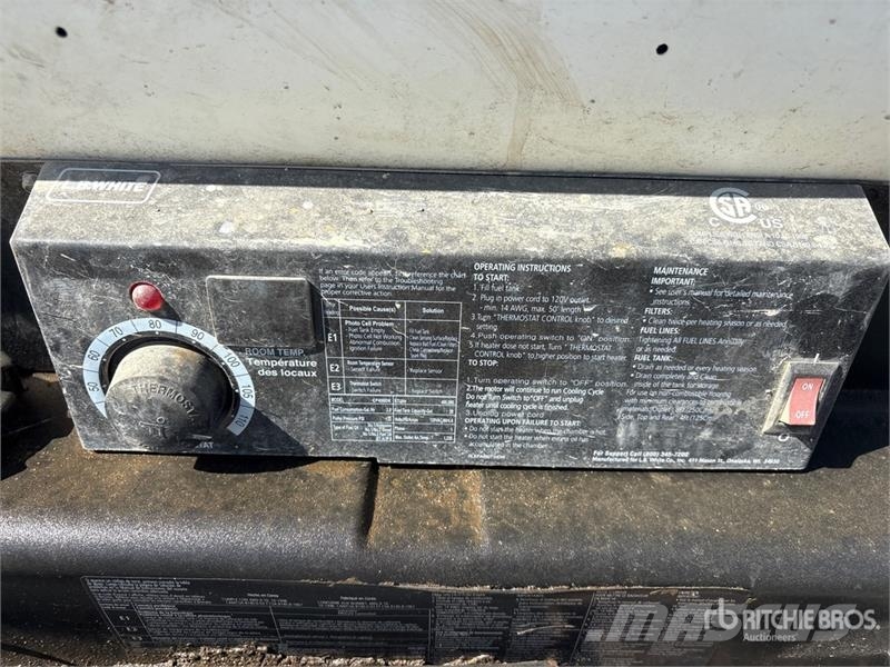  Quantity of (2) Tradesman K400 Space Heater Обладнання для прогріву і розморожування