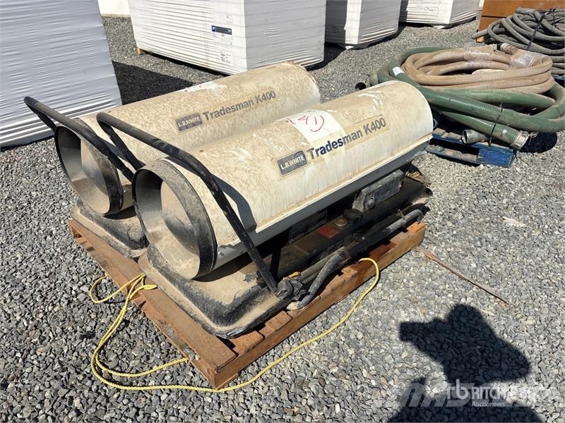  Quantity of (2) Tradesman K400 Space Heater Обладнання для прогріву і розморожування