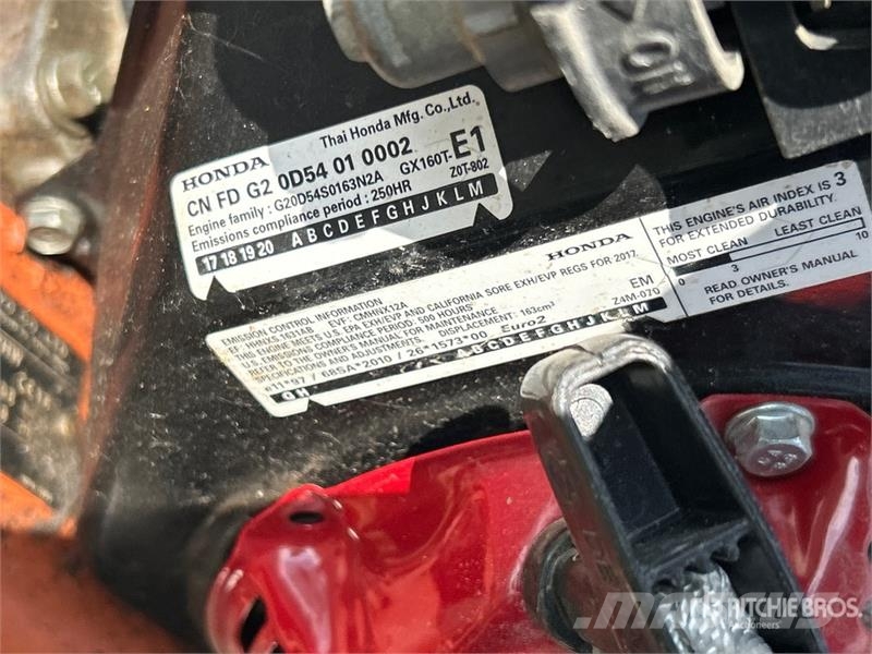 Quantity of (2) Vibratory Plate Compactor دكاكات أفقية