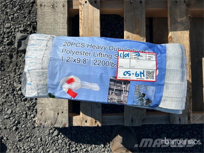  Quantity of (20) 1.2 in x 9.8 ft Heavy Duty Indust Otros componentes