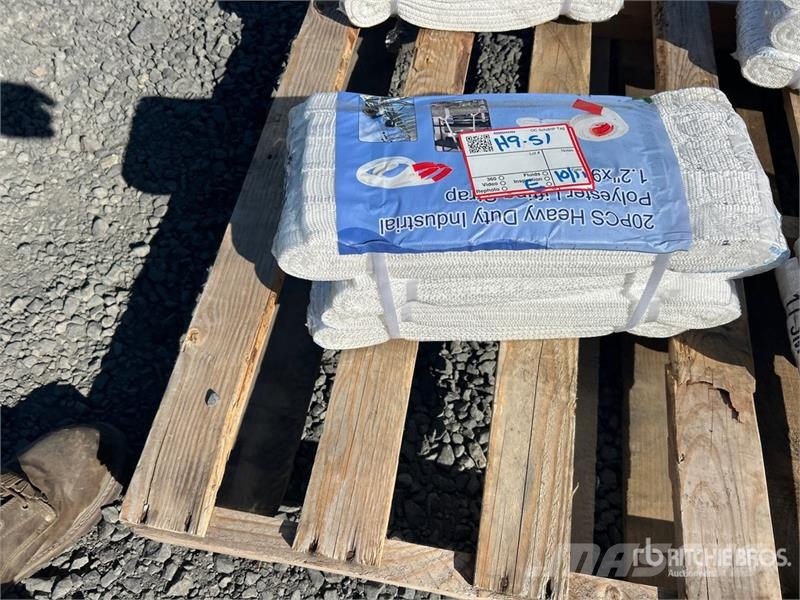  Quantity of (20) 1.2 in x 9.8 ft Heavy Duty Indust Otros componentes