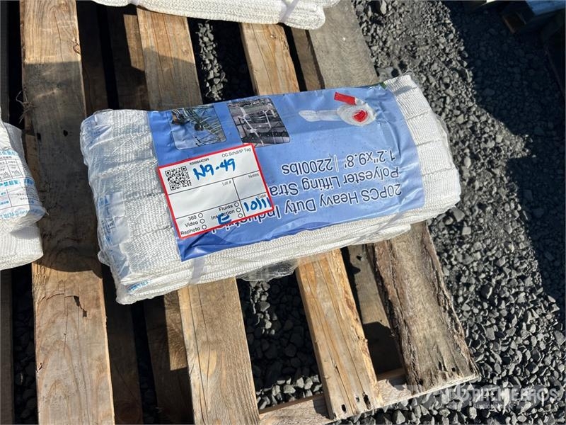  Quantity of (20) 1.2 in x 9.8 ft Heavy Duty Indust Otros componentes