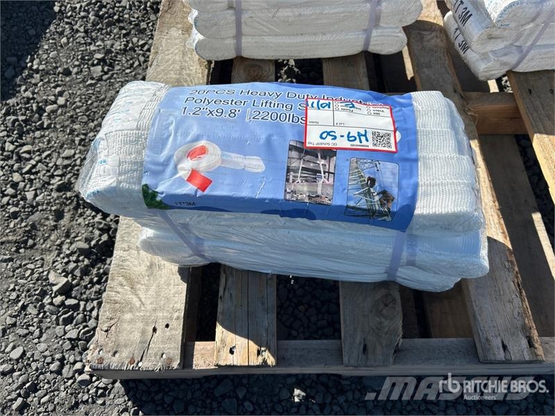  Quantity of (20) 1.2 in x 9.8 ft Heavy Duty Indust Otros componentes