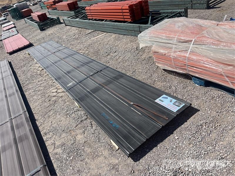  Quantity of (20) 19.69 ft x 3 ft Black Metal Roof  Seilwinden, Bauaufzüge und Lastenaufzüge