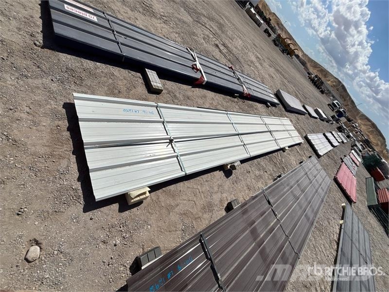  Quantity of (20) 19.69 ft x 3 ft White Metal Roof  Seilwinden, Bauaufzüge und Lastenaufzüge