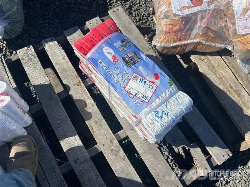  Quantity of (20) 2 in x 9.8 ft 4400 lb Heavy Duty  Ostale komponente za građevinarstvo