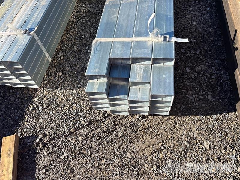 Quantity of (20) 2x4 sq 216 in Square Tubing Vintsid, telfrid ja materjaliliftid