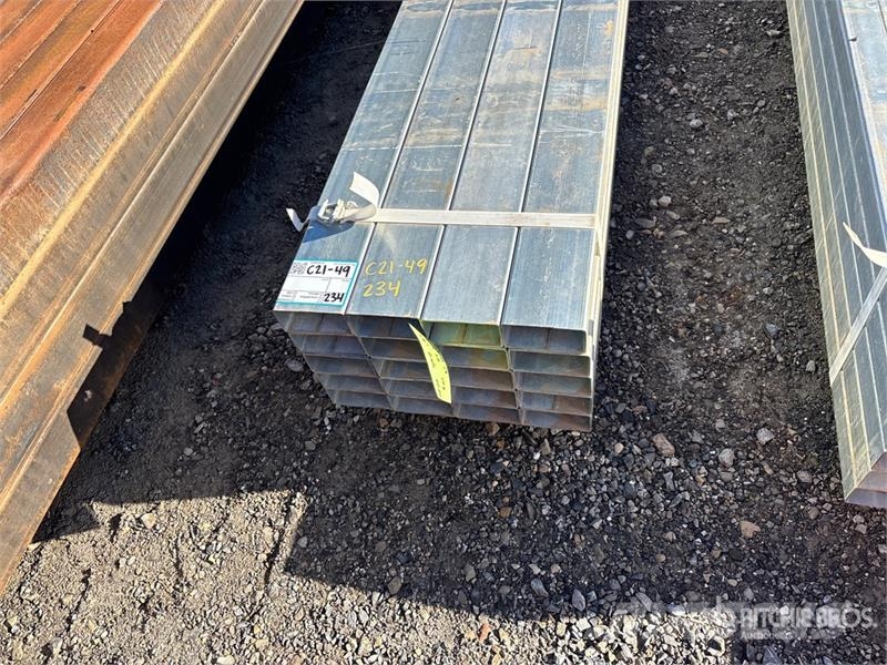 Quantity of (20) 2x4 sq 216 in Square Tubing Vintsid, telfrid ja materjaliliftid