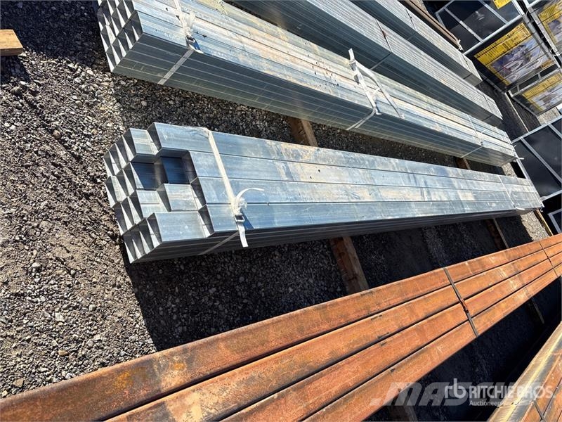Quantity of (20) 2x4 sq 216 in Square Tubing Vintsid, telfrid ja materjaliliftid