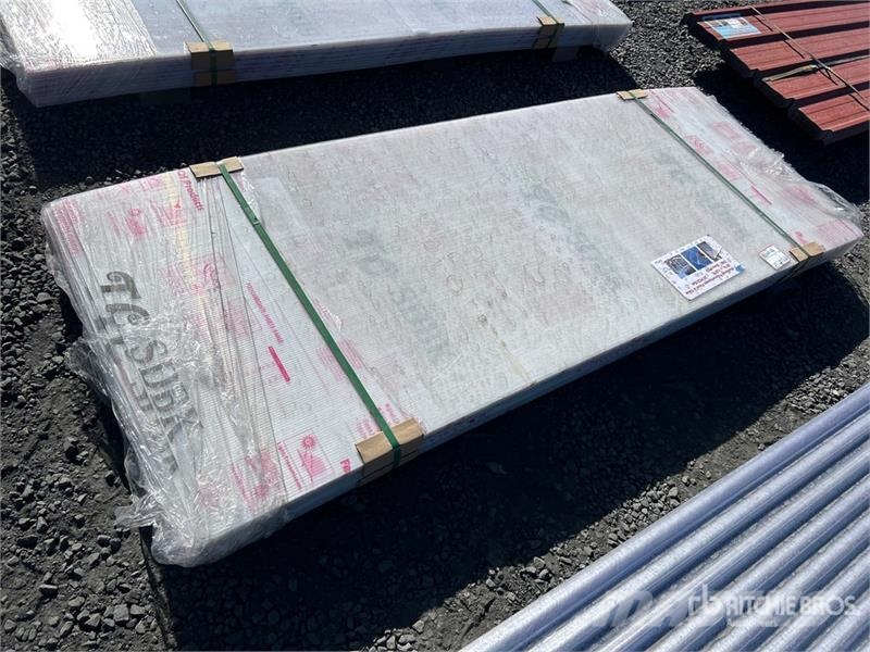  Quantity of (20) 35 in x 8 ft Multi-wall Polycarbo Talhas, guinchos e elevadores de materiais