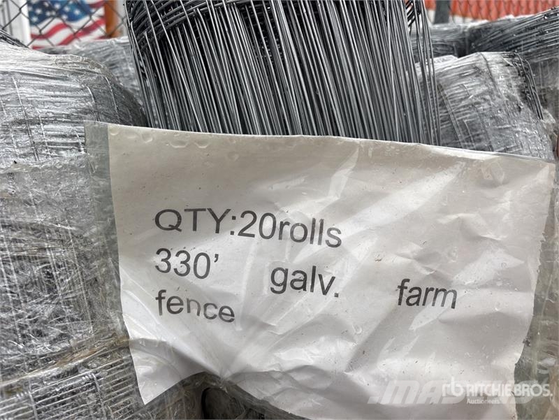 Quantity of (20) RanchMaster FFC762 330 ft x 4 ft Zäune und Zubehör