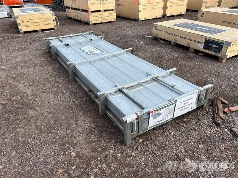  Quantity of (200)  KJ K0310 Galvalume Corrugated S Verricelli, paranchi e sollevatori per materiali