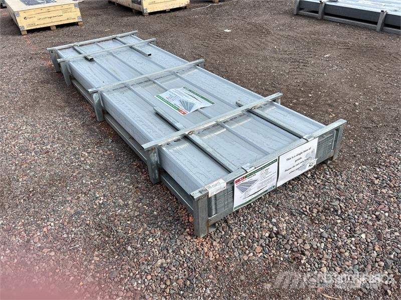  Quantity of (200)  KJ K0310 Galvalume Corrugated S Verricelli, paranchi e sollevatori per materiali
