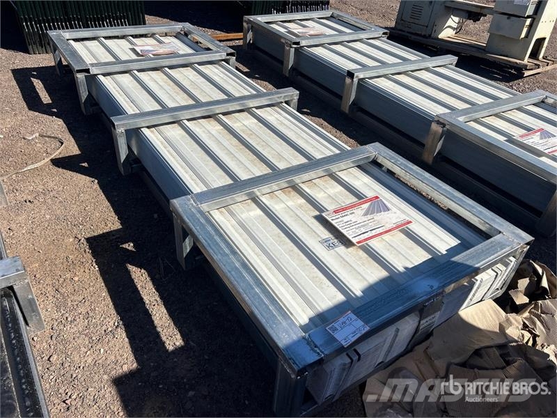 Quantity of (200) SUNTOP S840C-200 Corrugated Gal Gervės, keltuvai ir medžiagų kėlimo įranga