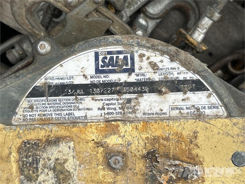 Quantity of (23) Fall Protection Cable Andre komponenter
