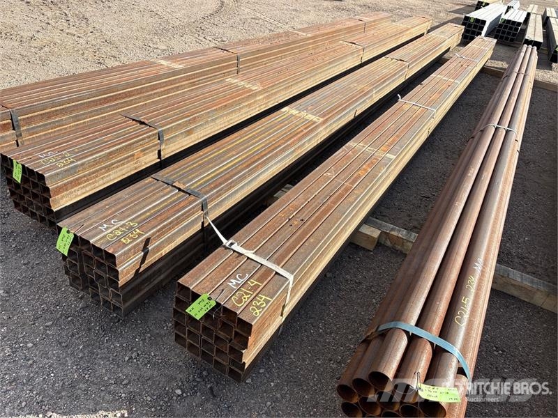 Quantity of (25) 2 1/4 SQ 25 ft Steel Outros componentes