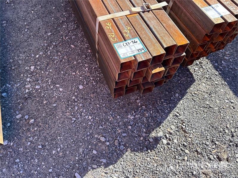  Quantity of (25) 2 1/4 sq 287 in Pipe Vintsid, telfrid ja materjaliliftid