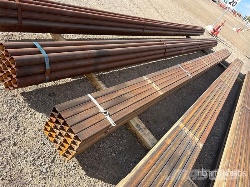 Quantity of (25) 2 1/4 SQ 25 ft Steel Outros componentes