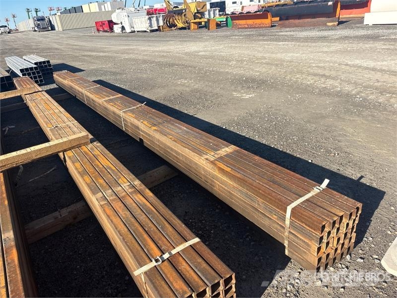 Quantity of (25) 288 in Steel Square Tubing Vintsid, telfrid ja materjaliliftid