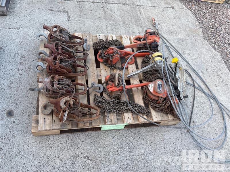  Quantity of (25) Come Alongs Diger parçalar